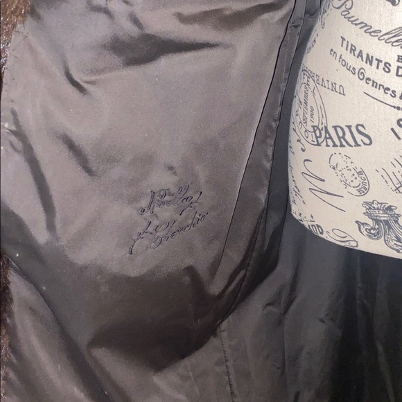 Vintage Dark Brown Fur Long Coat - Picture 3 of 16